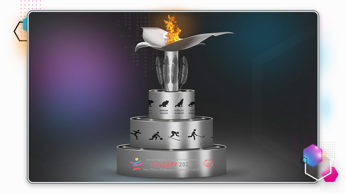 Featured work - 2024 Special Olympics Cauldron Design