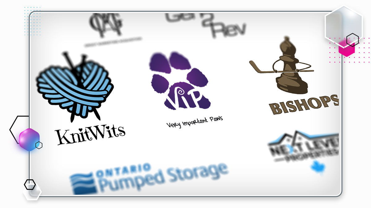 Various logo designs