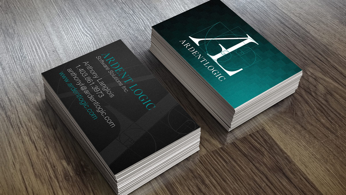 Ardent Logic business cards